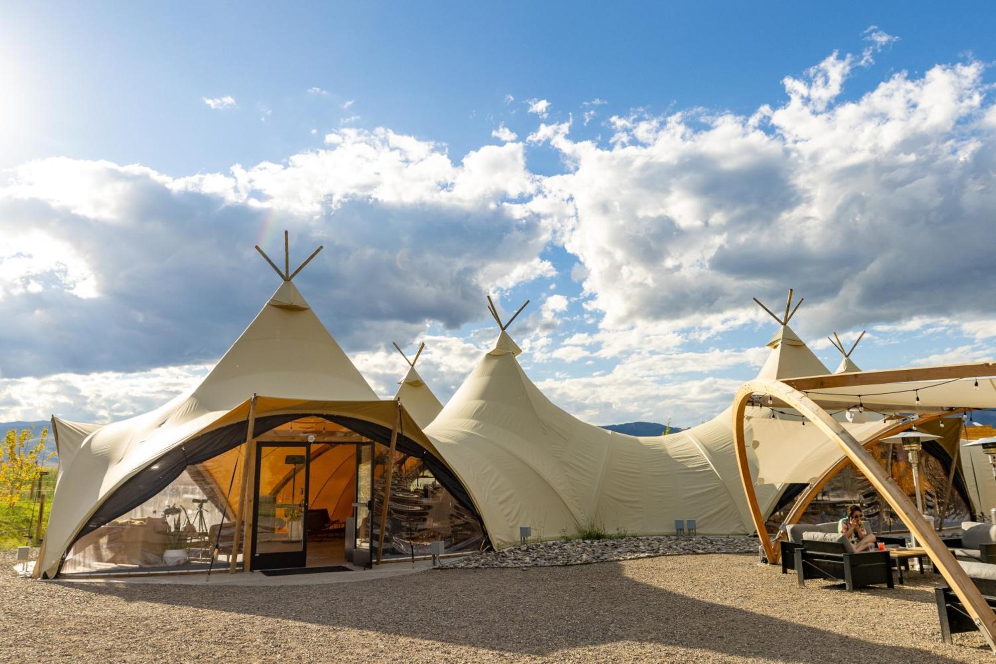 Under Canvas North Yellowstone - Paradise Valley Livingston Eksteriør billede