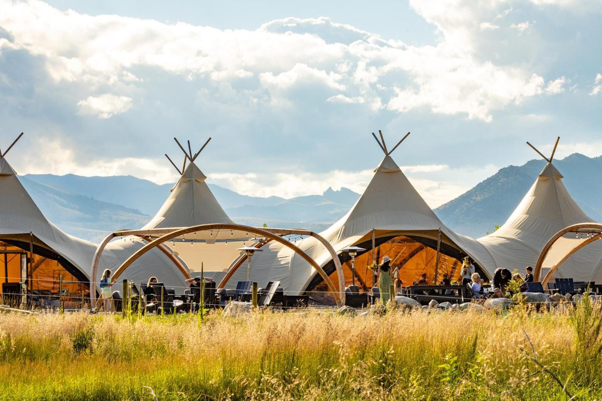 Under Canvas North Yellowstone - Paradise Valley Livingston Eksteriør billede