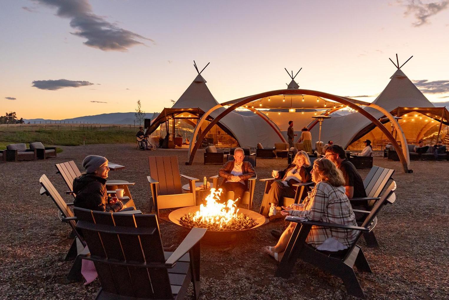 Under Canvas North Yellowstone - Paradise Valley Livingston Eksteriør billede