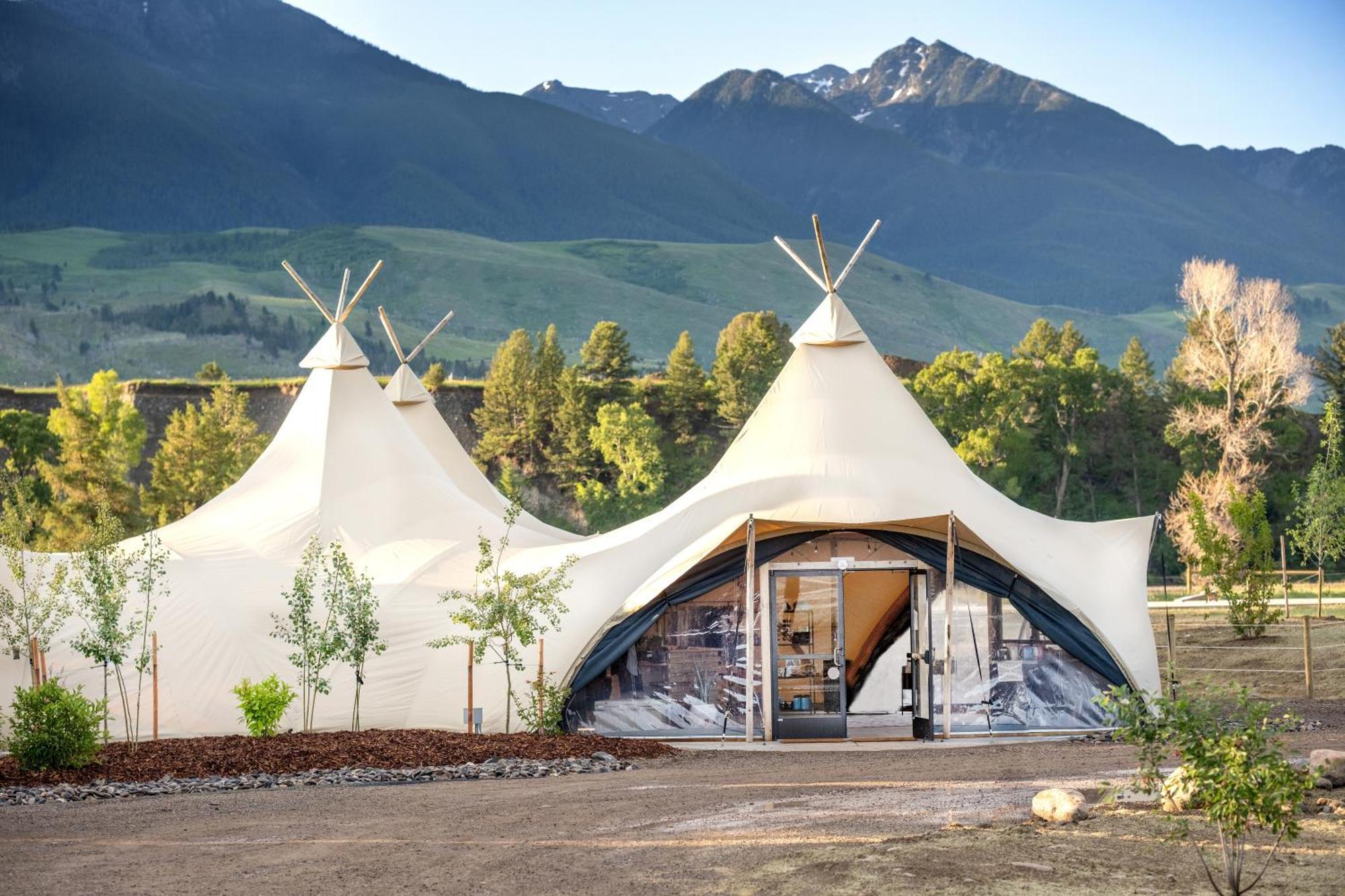 Under Canvas North Yellowstone - Paradise Valley Livingston Eksteriør billede